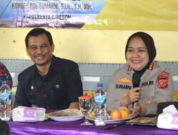 Polresta Cirebon Gelar Jum’at Curhat Di Desa Bojong Kulon Kecamatan Susukan