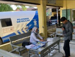 Tindak Lanjuti Aduan Warga Dalam Jum’at Curhat SIM Keliling Polresta Cirebon Hadir Di Susukan