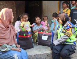 Kapolresta Cirebon Berikan Bantuan Kepada Anak Asuh Stunting
