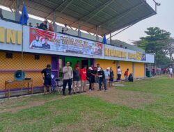 Bhabinkamtibmas Kelurahan Babakan Hadiri Pembukaan KATAR CUP III di Kecamatan Legok