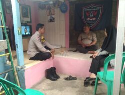 Bhabinkamtibmas Pondok Jagung Monitoring Kewilayahan