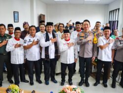 Silaturahmi Kapolres Tangerang Selatan Dengan Pengurus Harian FKUB Menyambut Pemilukada Ceria, Rukun dan Damai