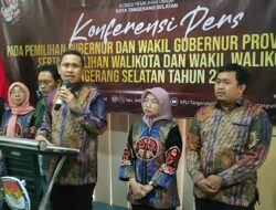 KPU Tangsel Tetapkan Dua Kandidat Calon Walikota dan Wakil Walikota Tangerang Selatan 2024