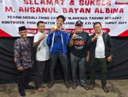 Raih Medali Emas PON XXI Aceh-Sumut, Perwakilan Provinsi Banten Warga RT 11 RW 10 Kedaung Gelar Syukuran