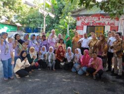 Tim Verifikator Kota Sehat Provinsi Banten Kunjungi Roof Garden Organik dan Bank Sampah Asri Kecamatan Pinang