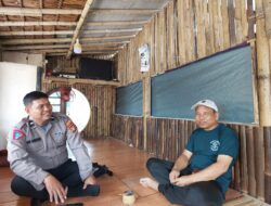 Unit Lantas Polsek Kelapa Dua Strong Point dan Edukasi Kepada Security