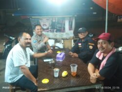 Menjaga Kondusivitas, Bhabinkamtibmas Desa Curug Sangereng Laksanakan Patroli Malam dan Edukasi Kamtibmas