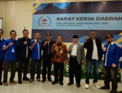 LPM Kecamatan, Karang Tengah Hadiri Rakerda Se-Kota Tangerang 2023 — 2028