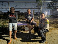 Bhabinkamtibmas Bencongan Indah Cooling System, Ajak Warga Jaga Keamanan Jelang Pilkada
