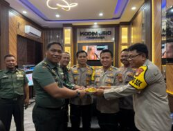 Para Kapolsek Jajaran Polres Tangsel Berikan Ucapan Selamat HUT TNI Ke 79