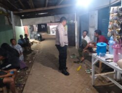 Di Jam Rawan, Bhabinkamtibmas Bencongan Ajak Warga Aktif Jaga Kamtibmas