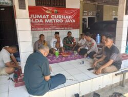 Melalui Jumat Curhat, Polsek Legok Ajak Warga Jaga Kondusivitas di Pilkada 2024