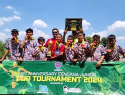 Tema Dari Bola Jadi Saudara, Dari Bola Jadi Juara Anniversary 1 Tahun Cendana FC Gelar Turnamen Sepak Bola Junior