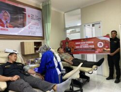 Jelang Hari Jadi Humas Polri Ke-73, Polres Tangsel Laksanakan Donor Darah