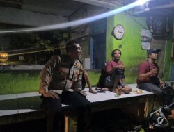 Bhabinkamtibmas Bencongan Indah Laksanakan Sambang Satkamling Antisipasi Tawuran dan Kejahatan Malam