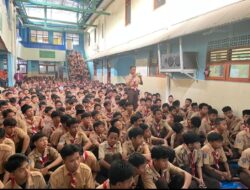 Cegah Tawuran Antar Pelajar Polsek Pamulang Gelar Deklarasi Anti Tawuran Bersama Pelajar Di SMK/SMP AL- FAJAR
