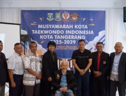 Roy Marjuk, Resmi Pimpin Taekwondo Indonesia Kota Tangerang Program Untuk Munculkan Atlet Muda Berbakat