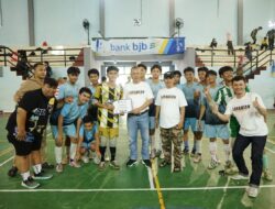 Dalam Rangka HUT Kota Tangerang ke-32, Kecamatan Larangan Gelar Futsal Cup Antar Pelajar SMA