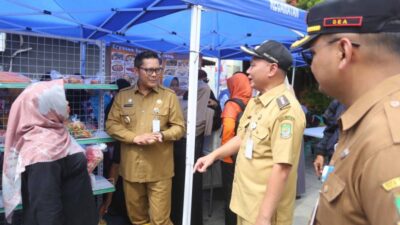 Kecamatan Larangan Kota Tangerang, Sambut Antusias Program Gerakan Gampang Sembako Murah 