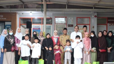 Berbagi Berkah di Bulan Suci Ramadhan, Puskesmas Kunciran Gelar Santunan dan Bukber