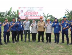 Sebanyak 60 Peserta Resmi Dikukuhkan Sebagai Pengurus Kampung Siaga Bencana