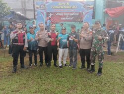 Sinergi Aman dan Sportif: Polsek Serpong Kawal Sukses Pakujaya Cup ke-10