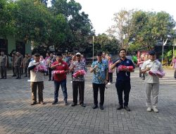 Dirgahayu HUT RI ke-80, Apel Pembagian Bendera Merah Putih Tingkat Kecamatan Benda Kota Tangerang 