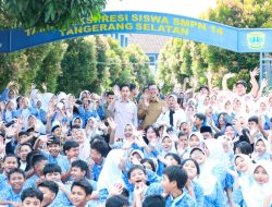 Tinjau MBG di 2 SMPN Tangsel, Sekda Bambang Dampingi Wapres Gibran