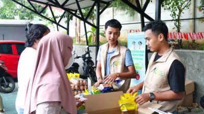 Jaga Ketahanan Pangan, GPM Babakan dan Ciater Hadirkan Sembako Murah untuk Warga
