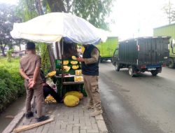 Ciptakan Suasana Lingkungan Aman dan Tertib, Trantib Kecamatan Benda Laksanakan Monitoring PKL