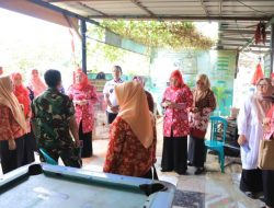 Kunjungan DWP BPSDM dan Paser ke Kampung Jimpitan Batuceper