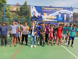 Mochamad Pandu, SE. Buka Turnamen Futsal MP Cup HUT Ke 14 Partai Nasdem Di Lapangan RW. 07 Komplek Ciledug Indah
