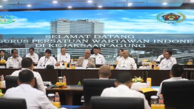 Sambut Kunjungan PWI Pusat, Jaksa Agung Minta Jajarannya Berkolaborasi dengan Insan Pers