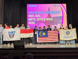 Membanggakan! KIRobo Moonzher SMAN 2 Tangsel Ukir Empat Emas di ISIF 2025 Bali