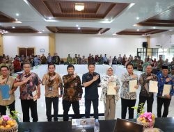 BPN Kota Tangsel Serahkan 33 Sertipikat Aset Milik Pemkot dan Pemprov