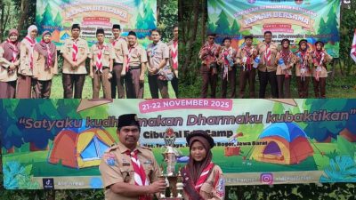 Perkuat Pembinaan Karakter, SMP Islam Al-Mujahidin Pamulang Gelar Kemah Bersama di Ciburial, Bogor 