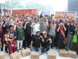 Sinergi Sosial: Yayasan MSP Bersama Polres Metro Tangerang Kota Bagikan 1.000 Paket Sembako