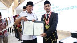 Bupati Tangerang Hadiri Kegiatan Penguatan dan Penyerahan Sertifikat Guru Pendidikan Agama Islam