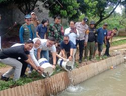 Wakil Wali Kota Tangsel Resmikan Pemancingan Kurandita, Ribuan Ikan Dilepas