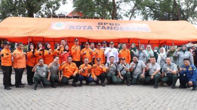 BPBD Kota Tangerang, Apel Siaga Bencana 2025 di Situ Cipondoh