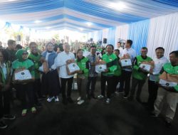 Pangan Murah untuk Ojol Tangerang, 1.000 Paket Dibagikan Jelang Nataru