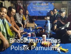 Bhabinkamtibmas Polsek Pamulang Cek Poskamling Terpadu, Perkuat Keamanan Lingkungan