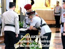 Profil AKBP Boy Jumalolo, Perwira Reserse yang Kini Pimpin Polres Tangerang Selatan