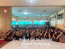 Police Go To School Program CETAR, Polsek Pamulang Tanamkan Kesadaran Hukum Sejak Dini