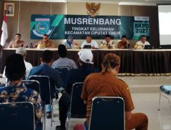 Musrenbang Kelurahan Rempoa Tetapkan Pagu Rp2,573 Miliar, Infrastruktur Lingkungan Jadi Prioritas Pembangunan