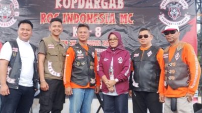 Dari Bogor, ROC Indonesia MC Teguhkan Solidaritas Lewat Penyematan Atribut Resmi untuk Members Baru