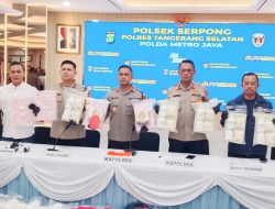 Polisi Bongkar Peredaran Narkoba di Tangsel, 2,1 Kg Sabu dan Ribuan Obat Keras Disita 