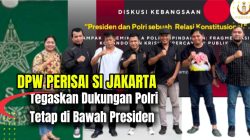 DPW Perisai SI Jakarta Tegaskan Dukungan Polri Tetap di Bawah Presiden