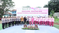 Polda Metro Jaya Groundbreaking TK Kemala Bhayangkari 54 Serpong, Dukung Pendidikan Anak Sejak Dini