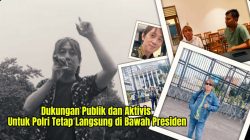 Dukungan Aktivis Oscar Pendong untuk Polri Tetap Langsung di Bawah Presiden